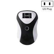 Ultrasonic Multifunctional Mouse Repeller Energy-Saving Silent Insect Repeller, Plug Type:US Plug(Black White)