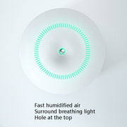 Home Mute Large Capacity Humidifier Office USB Aromatherapy Sprayer(AM-J1 White)