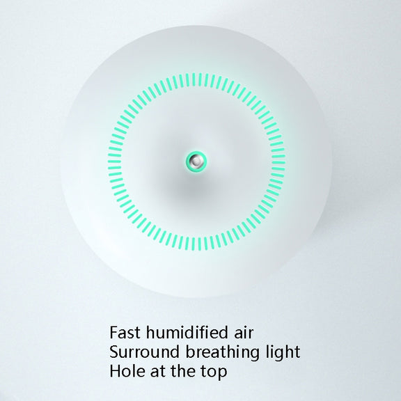 Home Mute Large Capacity Humidifier Office USB Aromatherapy Sprayer(AM-J1 White)