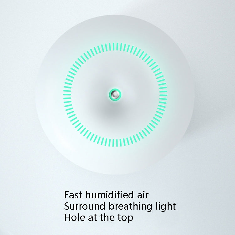 Home Mute Large Capacity Humidifier Office USB Aromatherapy Sprayer(AM-J1 White)