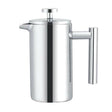 304 Stainless Steel French Pressure Coffee Pot Hand Made Tea Pot, Capacity:800ml - free shipping - PMC TechLife - Order now!