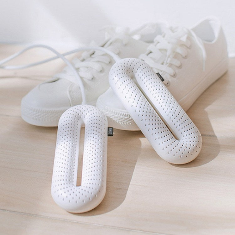SOTHING 220V Shoe Dryers Deodorization Sterilization Quick Drying Dryer Winter Shoes Heater, CN Plug, Style:Regular Edition(White)