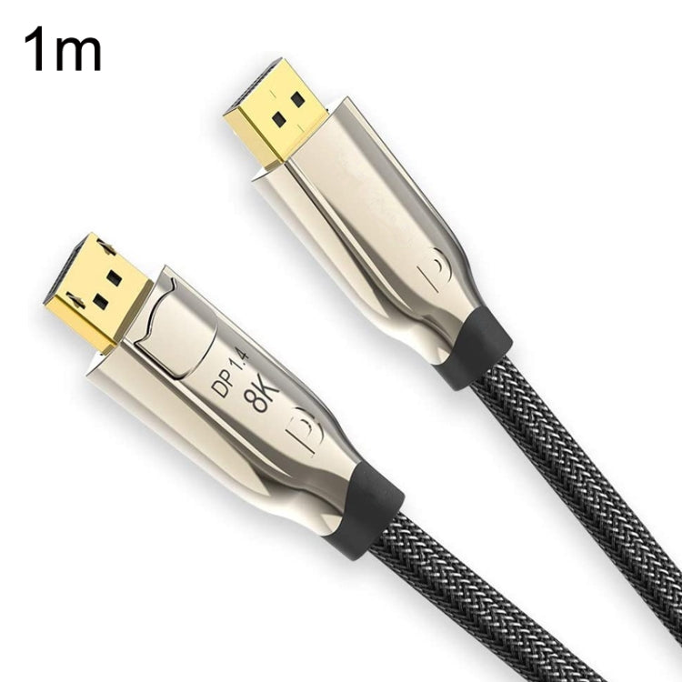 1m 1.4 Version DP Cable Gold-Plated Interface 8K High-Definition Display Computer Cable OD6.0MM 30AWG With Nylon Mesh(Gold) -  by PMC TechLife | Online Shopping South Africa | PMC TechLife | Buy Now Pay Later Mobicred
