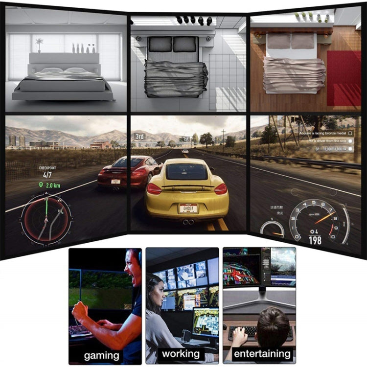 5m 1.4 Version DP Cable Gold-Plated Interface 8K High-Definition Display Computer Cable OD6.0MM 30AWG With Nylon Mesh(Gray) -  by PMC Jewellery | Online Shopping South Africa | PMC Jewellery | Buy Now Pay Later Mobicred