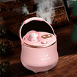 F08 Wired Water Replenishing Double Spray Humidifier LED Night Light Humidifier(Pink) - free shipping - PMC TechLife - Order now!