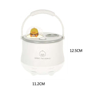F08 Wired Water Replenishing Double Spray Humidifier LED Night Light Humidifier(Pink)