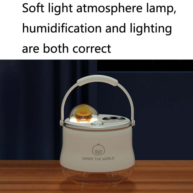 F08 Wired Water Replenishing Double Spray Humidifier LED Night Light Humidifier(White) - free shipping - PMC TechLife - Order now!