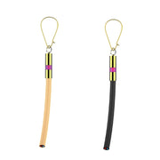 2 PCS P183 Car Anti-Static Elimination Release Device Grounding Strip Car Off-Road Exhaust Pipe Anti-Static Belt, Style: Off-road(Yellow)