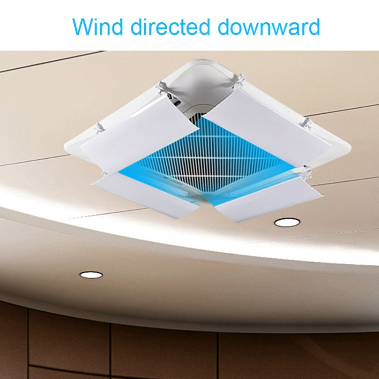 94cm Single Piece Central Air Conditioning Wind Deflector Shield Air-Conditioning Anti Direct Blowing Wind Deflector Board - Air Conditioner Parts by PMC TechLife | Online Shopping South Africa | PMC TechLife | Buy Now Pay Later Mobicred