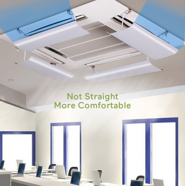 94cm Single Piece Central Air Conditioning Wind Deflector Shield Air-Conditioning Anti Direct Blowing Wind Deflector Board - Air Conditioner Parts by PMC TechLife | Online Shopping South Africa | PMC TechLife | Buy Now Pay Later Mobicred