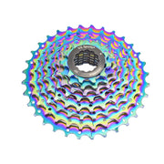 VG SPORTS Bicycle Lightweight Wear -Resistant Colorful Flywheel, Style:8 Speed 11-28T