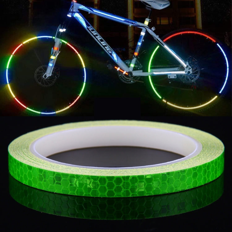 3 Rolls Bicycle Mountain Bike Motorcycle Sticker Car Contour Reflective Sticker Night Riding Reflective Sticker 1 x 800cm(Green) - Decorative Accessories by PMC TechLife | Online Shopping South Africa | PMC TechLife | Buy Now Pay Later Mobicred
