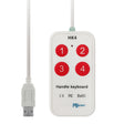 HK-4 4 Keys Custom PS Shortcut Keys Medical USB Keypad, Cable Length: 2m, Style:Without Anti-skid Stand - Wired Keyboard by PMC TechLife | Online Shopping South Africa | PMC TechLife | Buy Now Pay Later Mobicred