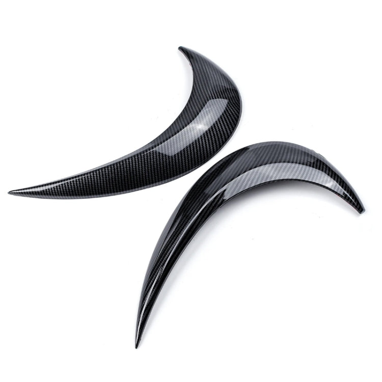 Headlight Eyebrow Modified Car Sticker For Volkswagen Beetle 2012-2018(Carbon Fiber Pattern) - Decorative Sticker by PMC TechLife | Online Shopping South Africa | PMC TechLife | Buy Now Pay Later Mobicred