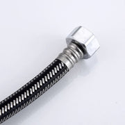 304 Stainless Steel Metal Weave High-pressure Explosion-proof Hot And Cold Water Inlet Hose, Size:100 cm