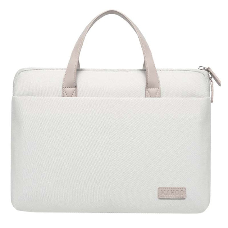 For MacBook 15.6-16.1 Inches MAHOO 10188 Ultra-Thin Hand Computer Bag Messenger Laptop Bag, Color:Gray - 15.6 - 17 inch by PMC Jewellery | Online Shopping South Africa | PMC Jewellery | Buy Now Pay Later Mobicred