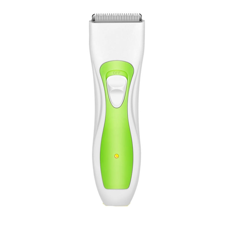 Hair Clipper Rechargeable Electric Clippers Haircut Tools For Children(Green and White) - free shipping - PMC TechLife - Order now!