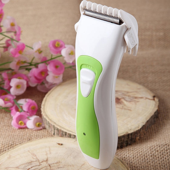 Hair Clipper Rechargeable Electric Clippers Haircut Tools For Children(Blue and White)