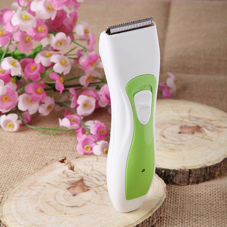 Hair Clipper Rechargeable Electric Clippers Haircut Tools For Children(Green and White) - free shipping - PMC TechLife - Order now!