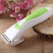 Hair Clipper Rechargeable Electric Clippers Haircut Tools For Children(Blue and White)
