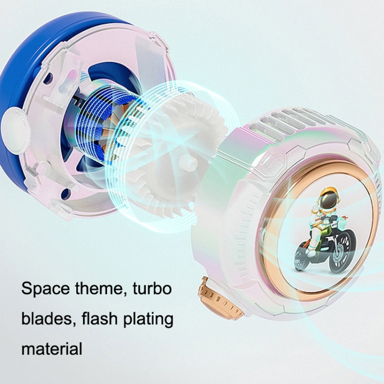 MD666-3 Cartoon Space Capsule Mini Portable Bladeless Hanging Neck Fan(Pink) - Electric Fans by PMC TechLife | Online Shopping South Africa | PMC TechLife | Buy Now Pay Later Mobicred