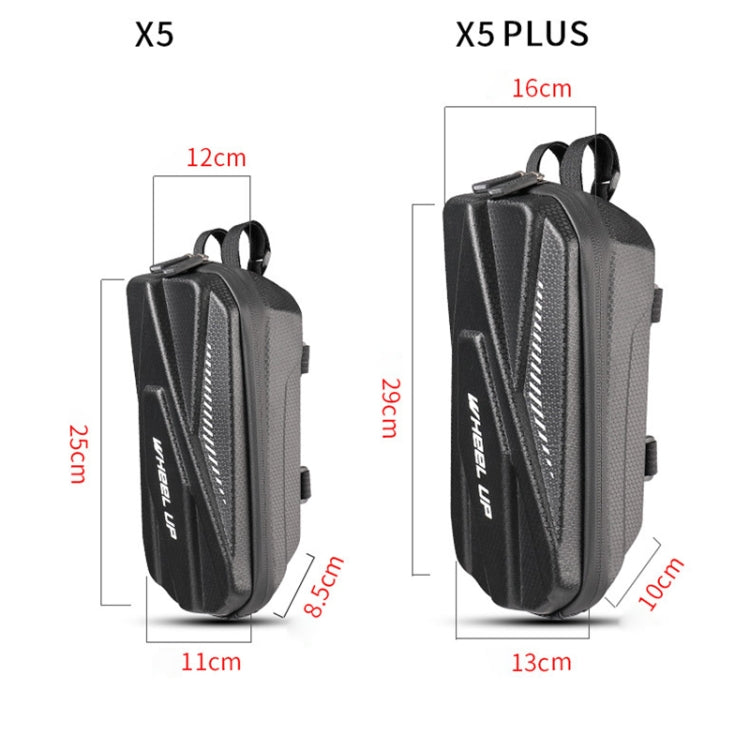 WHEEL UP X5 EVA Hard Shell Balance Bike Front Bag Electric Scooter Bicycle Front Bag Electric Folding Handle Bag, Size:X5-2L - Bicycle Bags by PMC TechLife | Online Shopping South Africa | PMC TechLife | Buy Now Pay Later Mobicred