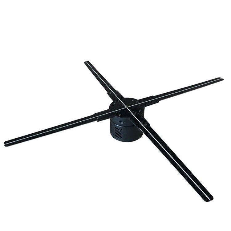 56CM KY-4 WIFI Holographic 3D Fan Shape LED Advertising Machine, Resolution: 1024 x 638 Pixels, Plug Type:UK Plug