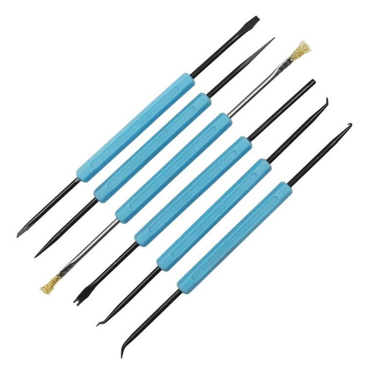 6pcs /Set Welding Auxiliary Tools Circuit Board Welding Repair Welding Tools - Others by PMC TechLife | Online Shopping South Africa | PMC TechLife | Buy Now Pay Later Mobicred