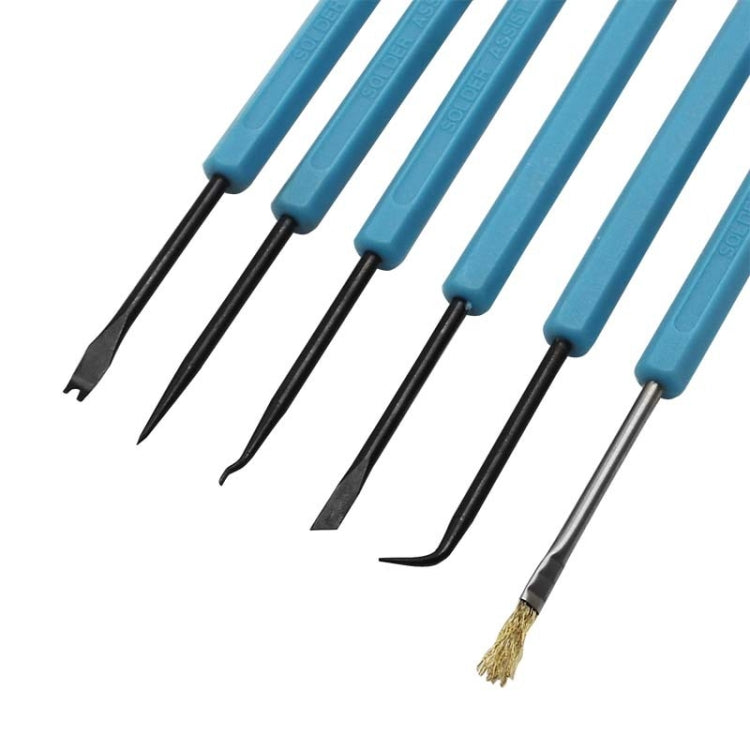 6pcs /Set Welding Auxiliary Tools Circuit Board Welding Repair Welding Tools