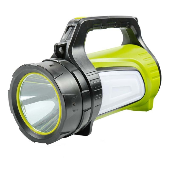 KINSACH Camping Light Outdoor Water-resistant Multifunctional Portable Searchlight, Style:7028L(Green)