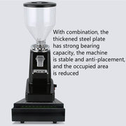 Stainless Steel Drawer Type Coffee Grounds Box Coffee Machine Supporting Equipment(Black)