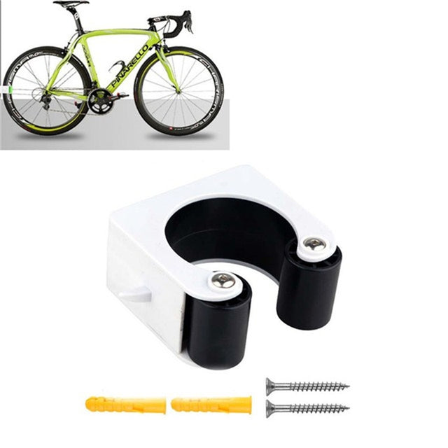Bicycle Parking Buckle Children Road Bike Mountain Bike Simple Wall Mount, Style:Mountain Bike(Black)