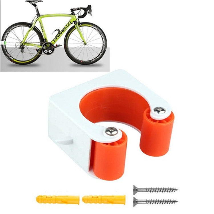 Bicycle Parking Buckle Children Road Bike Mountain Bike Simple Wall Mount, Style:Mountain Bike(Orange) - Retaining Clips by PMC TechLife | Online Shopping South Africa | PMC TechLife | Buy Now Pay Later Mobicred