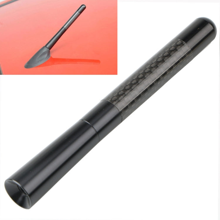 5 PCS Aluminum Alloy Carbon Brazing Antenna Car Decoration Beautiful Antenna Car Roof Antenna Modification(Black) - Aerials by PMC TechLife | Online Shopping South Africa | PMC TechLife | Buy Now Pay Later Mobicred