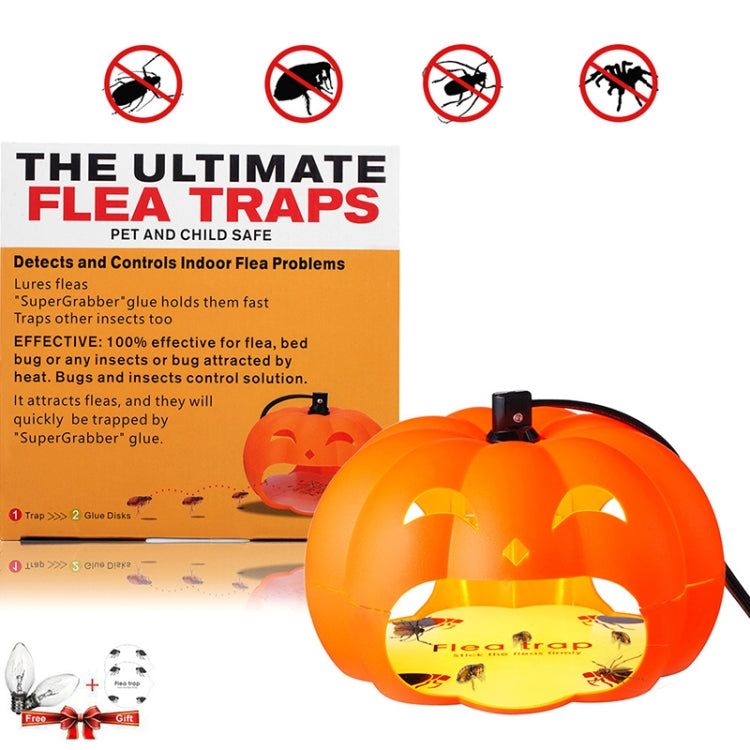 Household Flea Traps Drug-free Insect Trap Lamp, Plug Type:UK Plug - Traps by PMC TechLife | Online Shopping South Africa | PMC TechLife | Buy Now Pay Later Mobicred