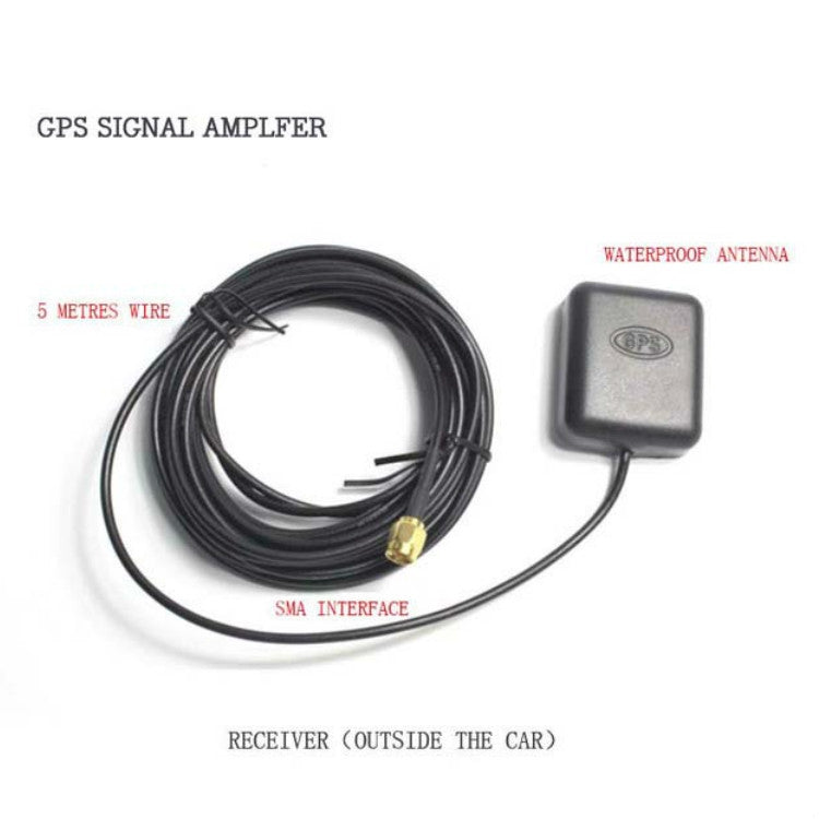 ANT-1575R GPS Car Antenna GPS Signal Repeater Antenna Amplifier Antenna SMA Interface - GPS Accessories by PMC Jewellery | Online Shopping South Africa | PMC Jewellery | Buy Now Pay Later Mobicred