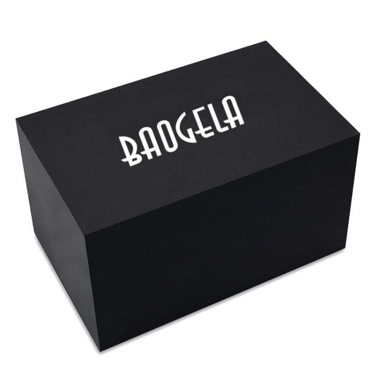 BAOGELA Paper + Sponge Square Watch Packaging Box Black Watch Gift Box, Size: 12.1 x 7.6 x 6.8cm - free shipping - PMC Jewellery - Order now!