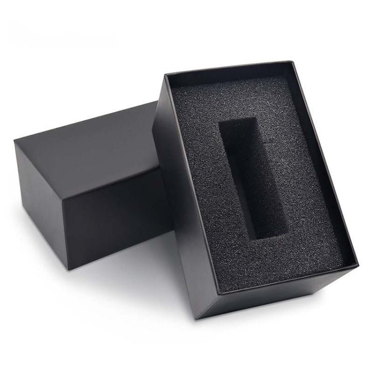 BAOGELA Paper + Sponge Square Watch Packaging Box Black Watch Gift Box, Size: 12.1 x 7.6 x 6.8cm - free shipping - PMC Jewellery - Order now!