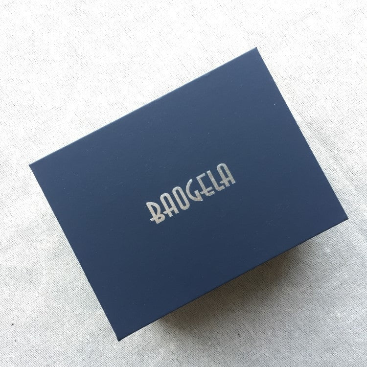 BAOGELA Paper + Sponge Square Watch Packaging Box Black Watch Gift Box, Size: 12.5 x 9.5 x 7.2cm - free shipping - PMC Jewellery - Order now!