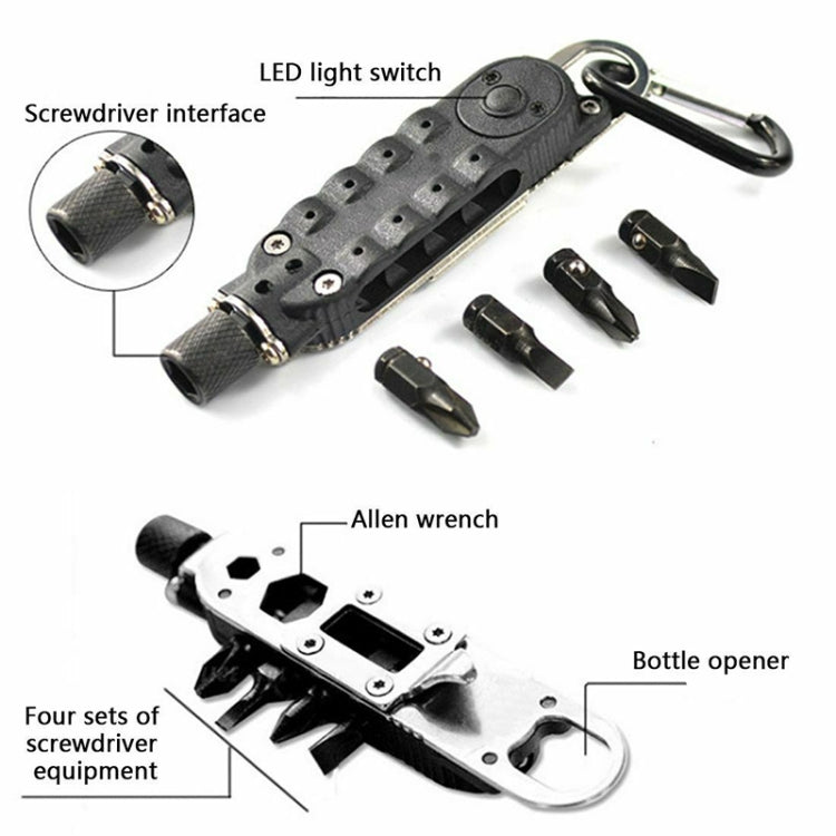Mini Portable Multifunctional Combination Tool Magic Screwdriver Multifunctional Screwdriver Bottle Opener - Emergency Tools by PMc TechLife | Online Shopping South Africa | PMc TechLife | Buy Now Pay Later Mobicred