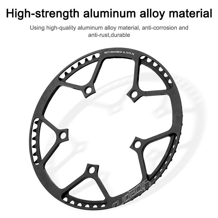 Litepro Folding Bike Sprocket Wheel LP Disk Disc, Specification:58T(Gold) - free shipping - PMC Jewellery - Order now!