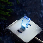 2 PCS Crystal Flash Light Emitting USB 2.0 Flash Drive Car Music USB Flash Drive, Capacity: 8G (200 Music + 80 MV)