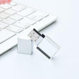 2 PCS Crystal Flash Light Emitting USB 2.0 Flash Drive Car Music USB Flash Drive, Capacity: 32G (1000 Music + 300 MV) - USB Flash Drives by PMC TechLife | Online Shopping South Africa | PMC TechLife | Buy Now Pay Later Mobicred