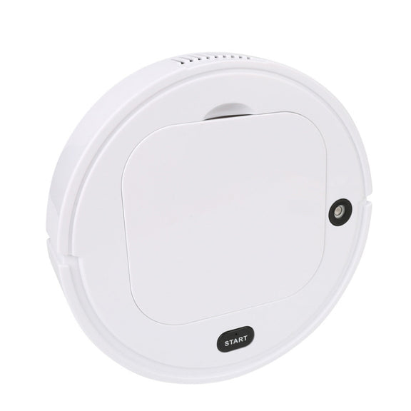 Household Intelligent Humidifying Sweeping Robot Spray Lazy Sweeping Dust Collector Mopping Vacuum Cleaner(White)