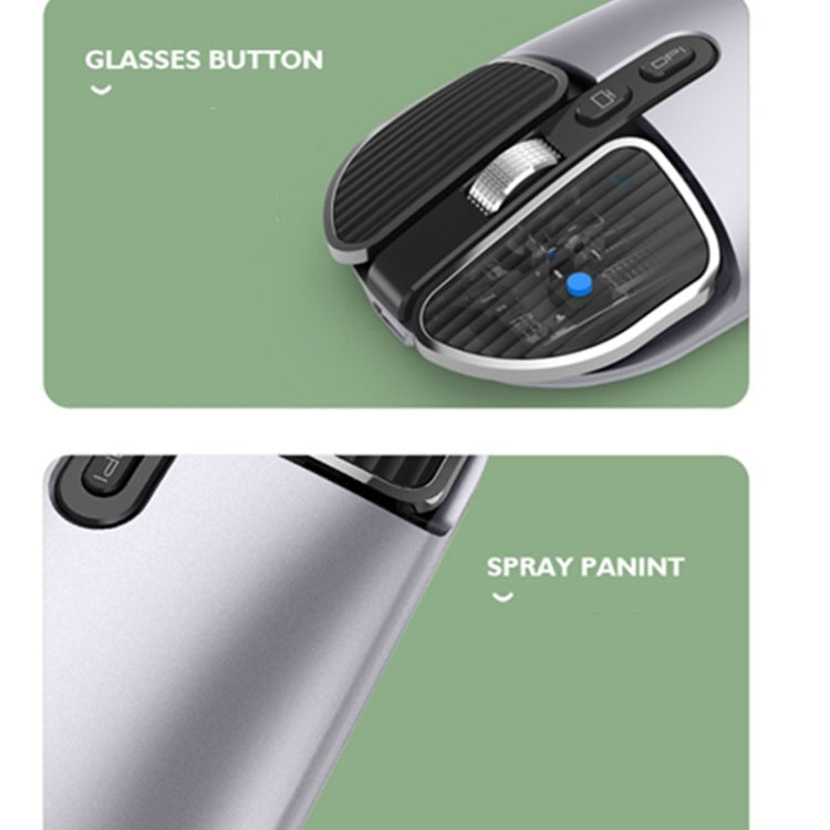 M203 2.4Ghz 5 Buttons 1600DPI Wireless Optical Mouse Computer Notebook Office Home Silent Mouse, Style:2.4G(Gray)