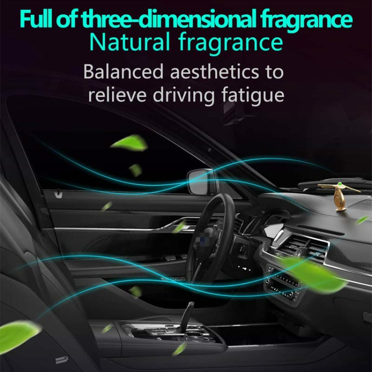 Car Aromatherapy Rotating Balance Dragonfly Creative Perfume Decoration(Rose Gold) - free shipping - PMC TechLife - Order now!