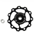 MEROCA Metal Bearings Mountain Bike Road Bike Rear Derailleur Guide Wheel 11T/13T Guide Wheel, Specification:11T, Color:Black - Guide wheels by PMc TechLife | Online Shopping South Africa | PMc TechLife | Buy Now Pay Later Mobicred