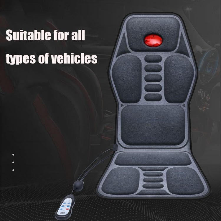 YJ-308 Car Massager Cervical Spine Neck Waist Car Home Heating Whole Body Multifunctional Massage Mat, Specification: Deluxe Edition