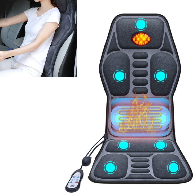 YJ-308 Car Massager Cervical Spine Neck Waist Car Home Heating Whole Body Multifunctional Massage Mat, Specification: Premium Edition - Seat Accessories by PMC TechLife | Online Shopping South Africa | PMC TechLife | Buy Now Pay Later Mobicred