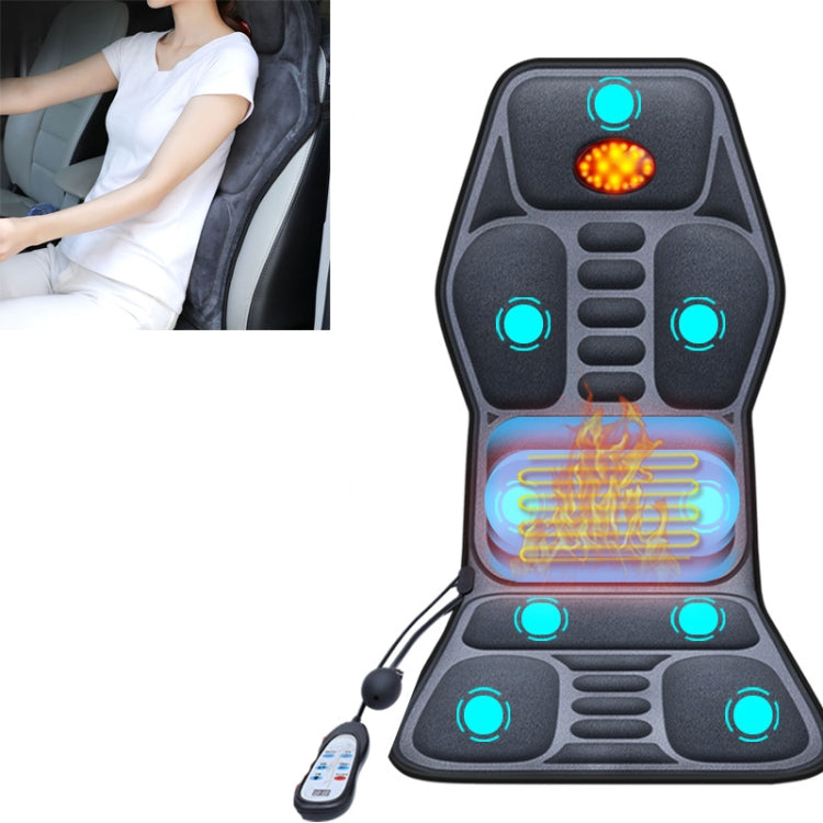 YJ-308 Car Massager Cervical Spine Neck Waist Car Home Heating Whole Body Multifunctional Massage Mat, Specification: Premium Version (24V for Trucks) - Seat Accessories by PMC TechLife | Online Shopping South Africa | PMC TechLife | Buy Now Pay Later Mobicred